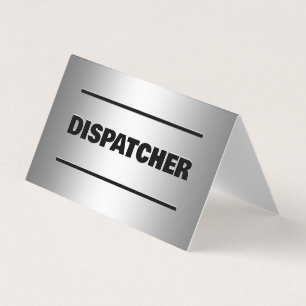 Affärskortet Dispatcher Scannable QR Visitkort