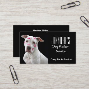 Affärskortet Dog Walker/Pet Sitter Visitkort