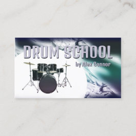 Affärskortet Drums Tutor Visitkort