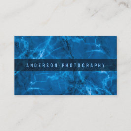 Affärskortet elegant Blått Abstrakt, design Visitkort
