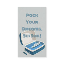 Affärskortet elegant Cruise Travel