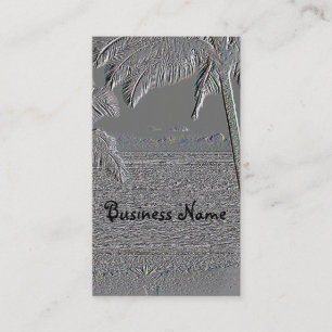 Affärskortet Embossed Hawaiian scenes Visitkort