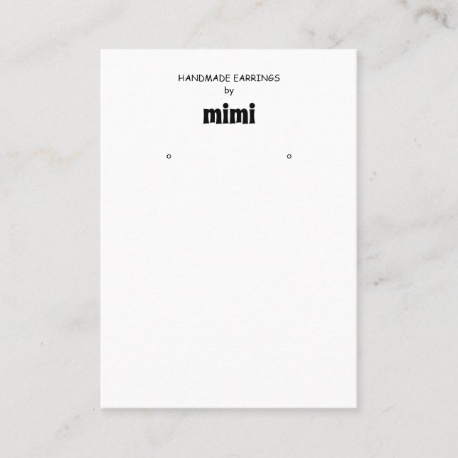 Affärskortet Enkel Visning Visitkort (Framsida)