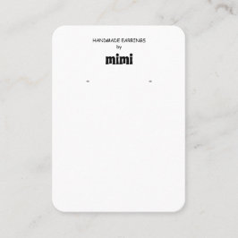 Affärskortet Enkel Visning Visitkort