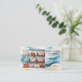 Affärskortet Färg Designer Handsäckar - tillbehör Visitkort