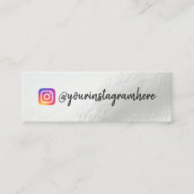 Affärskortet Färg Skift Holographic Mini