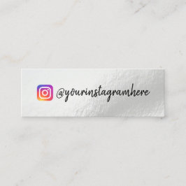 Affärskortet Färg Skift Holographic Mini Visitkort