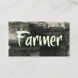 Affärskortet Farmer Rustic Visitkort