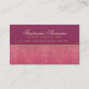 Affärskortet Femme Elegance Visitkort