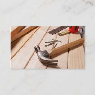 Affärskortet Fjärrhantering/Carpentry Visitkort