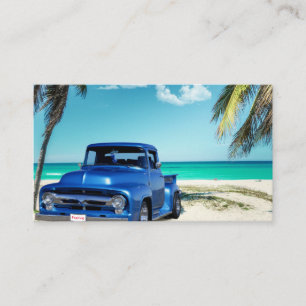 Affärskortet Florida Mechanic Classic Car Visitkort