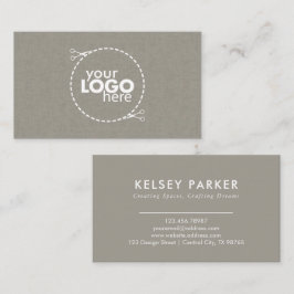 Affärskortet för Anpassadet Struktur i subtle Fabr Visitkort