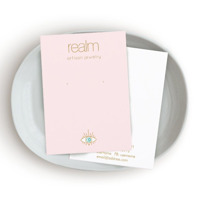 Affärskortet för den judiska Visningen i tredje Ög Visitkort (Skapare uppladdad)