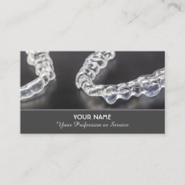 Affärskortet för elegant av tandläkare visitkort