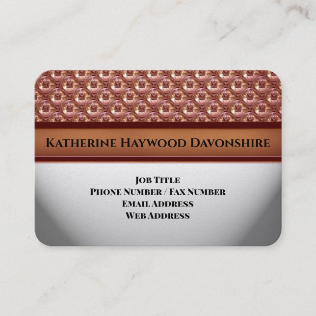 Affärskortet Gadzen Benet Professionell Visitkort (Framsida)