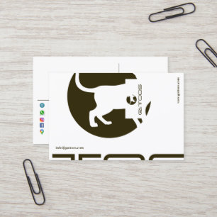 Affärskortet GATTOOS Visitkort