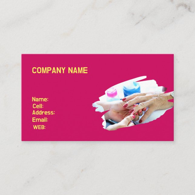 AFFÄRSKORTET GRUNDMALL VISITKORT (Framsida)