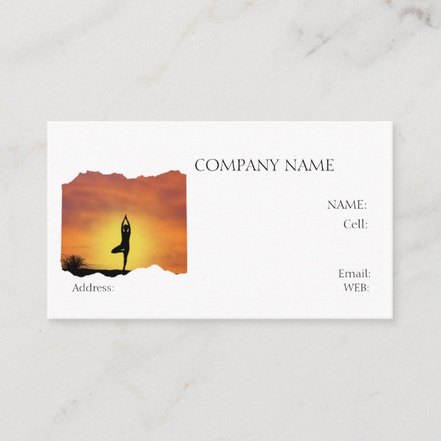 AFFÄRSKORTET GRUNDMALL VISITKORT (Framsida)