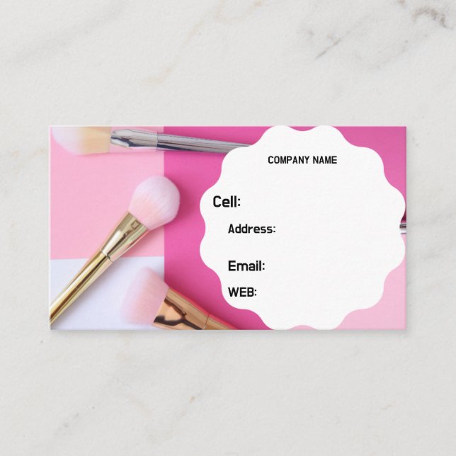 AFFÄRSKORTET GRUNDMALL VISITKORT (Framsida)