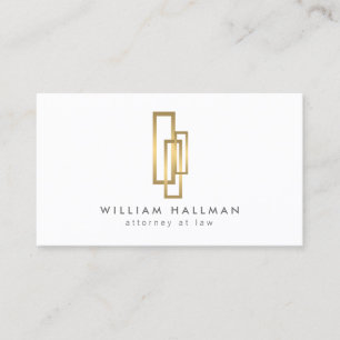 Affärskortet guld Boxes Professional Elegant Visitkort