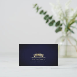 Affärskortet guld Classic Car Visitkort