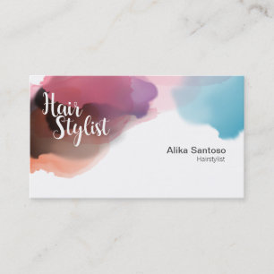 Affärskortet Hair Stylist Visitkort