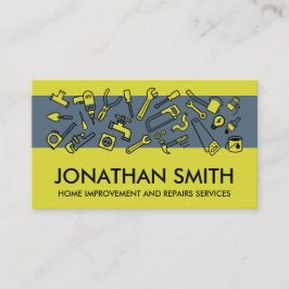 Affärskortet Handyman för hemförbättring Visitkort