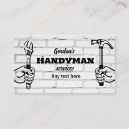 Affärskortet handyman Services Visitkort