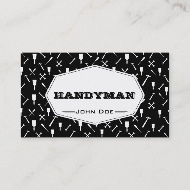 affärskortet Handyman Visitkort (Framsida)