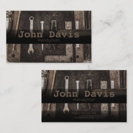 affärskortet handyman visitkort
