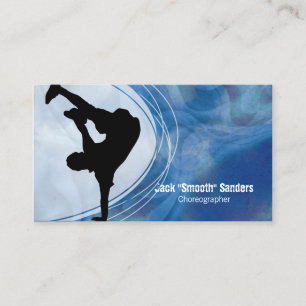 Affärskortet hip hop Dancer Grunge Choreographer Visitkort