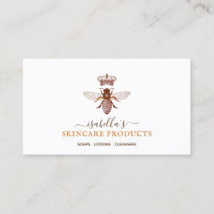 Affärskortet Honungsbin Skincare Products Visitkort