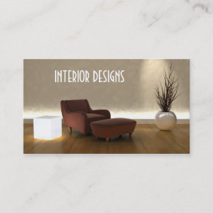 Affärskortet Inredingsdesign Visitkort