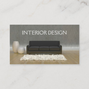 Affärskortet Inredingsdesign Visitkort