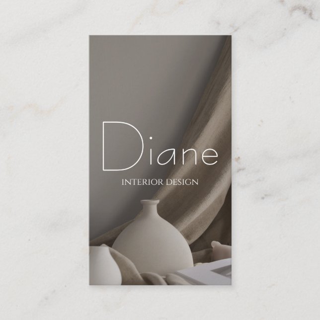 Affärskortet Insida Designer Visitkort (Framsida)