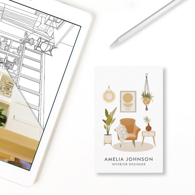 Affärskortet Insida Designer Visitkort (Skapare uppladdad)