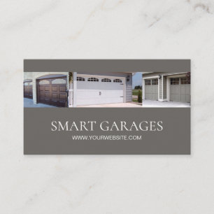 Affärskortet Installation och service av garage-dö Visitkort