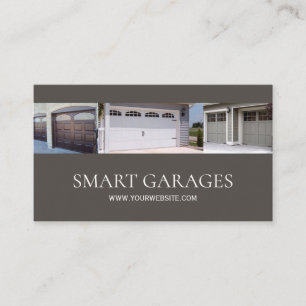 Affärskortet Installation och service av garage-dö Visitkort
