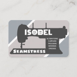 Affärskortet Isobel Seamstress Visitkort