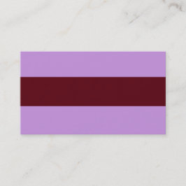 AFFÄRSKORTET JUSTABLE Lavender & Brown Visitkort