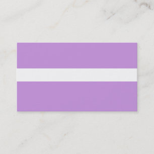 AFFÄRSKORTET JUSTABLE Lavender & White Visitkort
