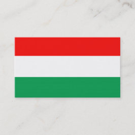 AFFÄRSKORTET JUSTABLE Red, White & Grönt Visitkort