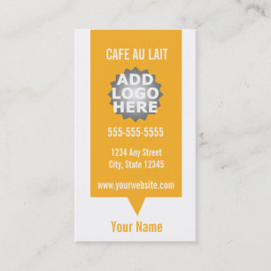 Affärskortet Kaffeshoppavgift Slår kort