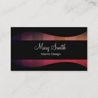 Affärskortet Klassisk Elegant Visitkort