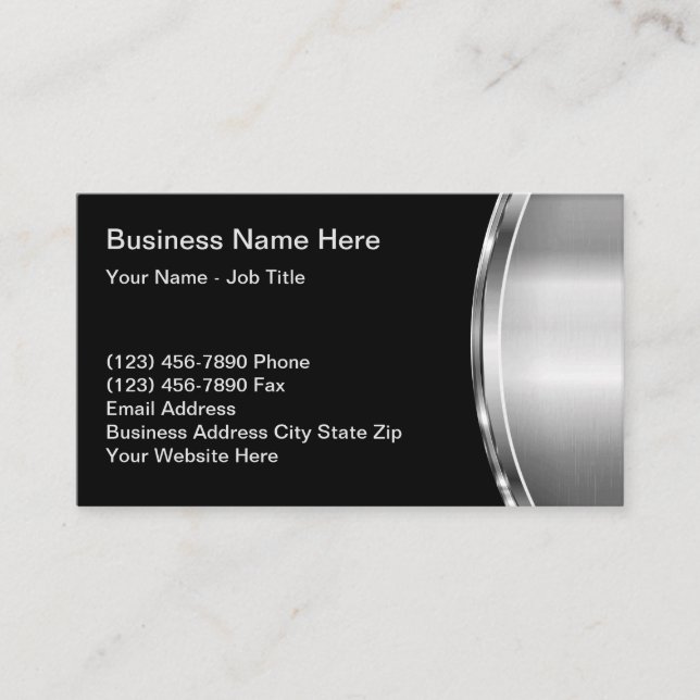 Affärskortet knivar Sharpening Restaurant Supplies Visitkort (Framsida)