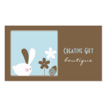 Affärskortet kreativ Gift Boutique