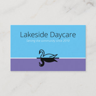 Affärskortet Lakeside Daycare Oceania Visitkort