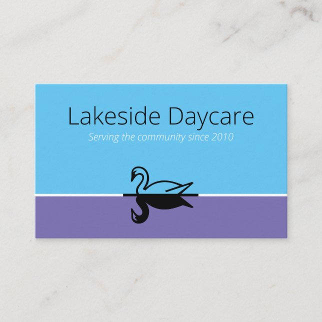 Affärskortet Lakeside Daycare Oceania Visitkort (Framsida)