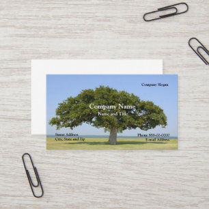Affärskortet Landscaping Träd Trimmer Visitkort
