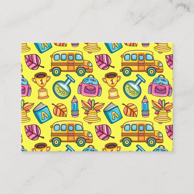 Affärskortet Lärare/Utbildning Visitkort (Framsida)